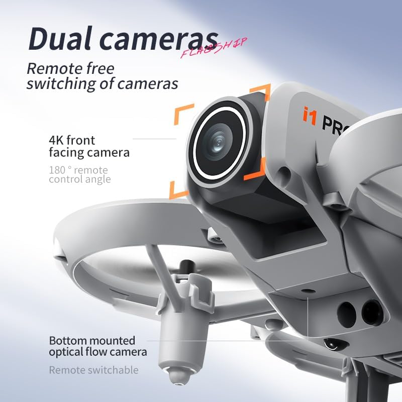 Optical Flow Dual‑Camera Drone ©