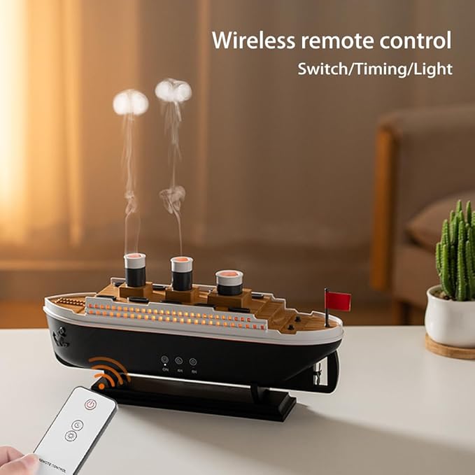Jellyfish - Ship-Shaped Aroma Diffuser