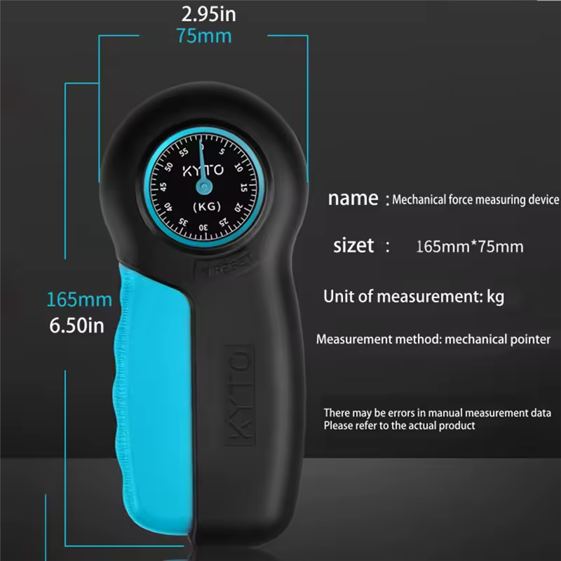 Hand Grip Meter Dynamometer Pointer Dynamometer Hand Gripper Force Gauge Power Strength Trainng Measurement Tools