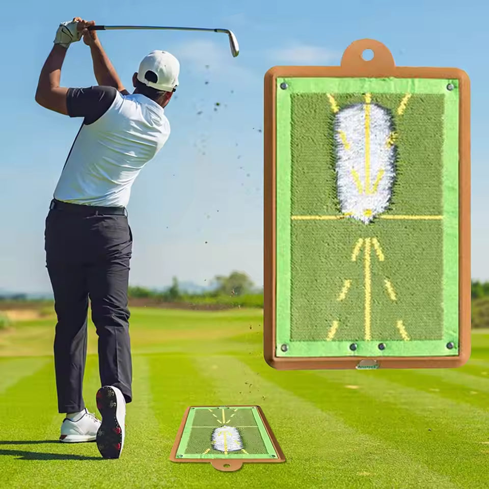Golf Training Mat for Swing Path