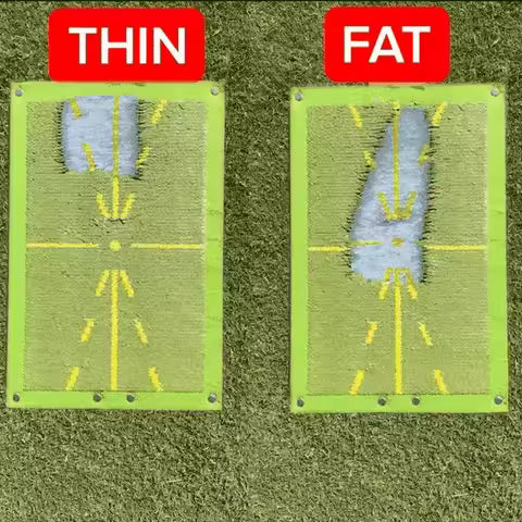 Golf Training Mat for Swing Path