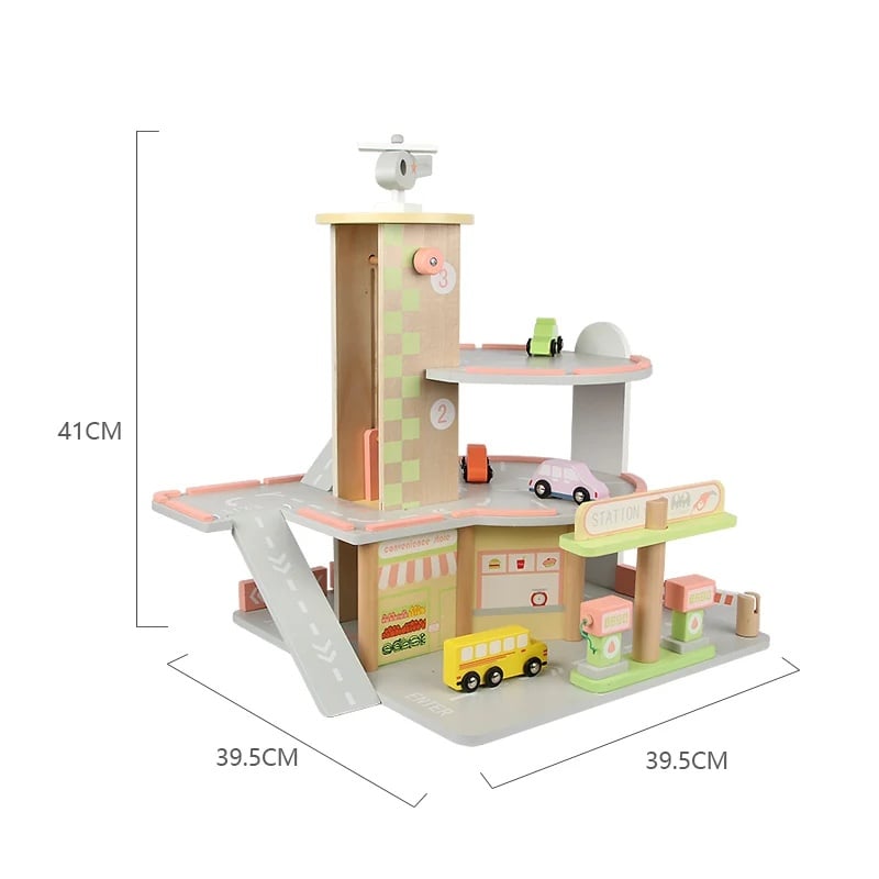Parking Lot Playset for Kids ©