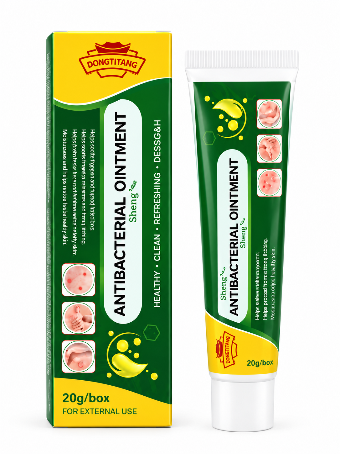 Tie Yi Sheng® Antibacterial Ointment – 20g