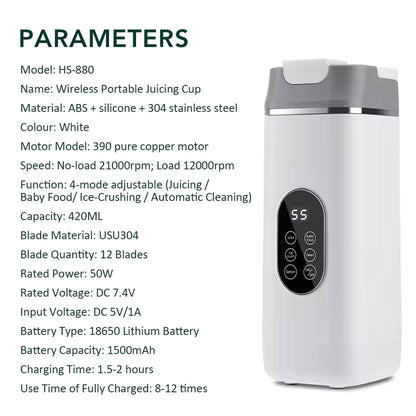 Portable Juicer Blender Cup