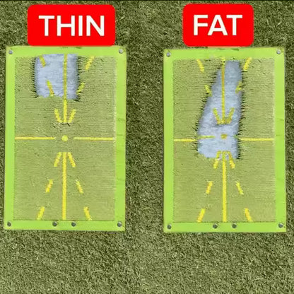 Golf Training Mat for Swing Path