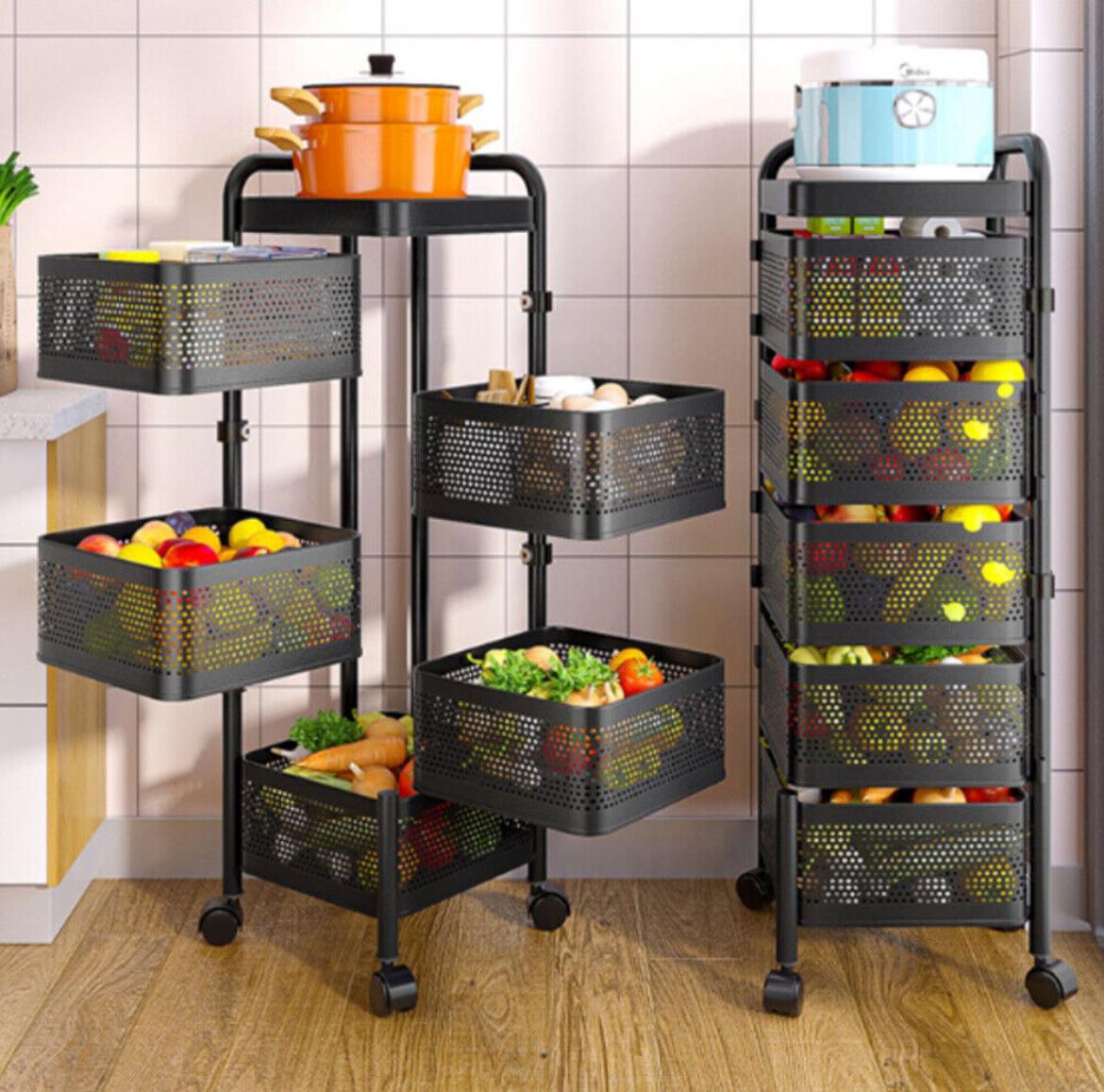 Multi-Tier Rolling Storage Cart ©