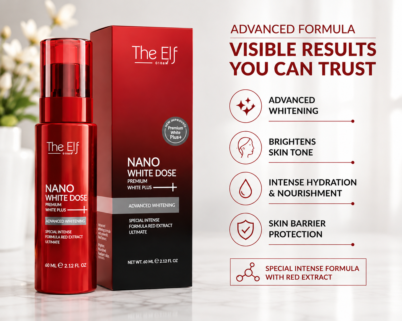 Nano Dose Premium Plus Serum, 60ml