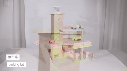 Parking  Lot Playset for Kids ©