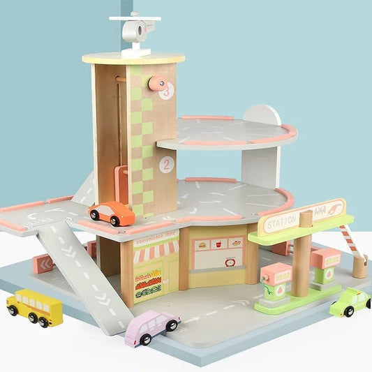 Parking  Lot Playset for Kids ©