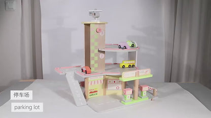 Parking  Lot Playset for Kids ©